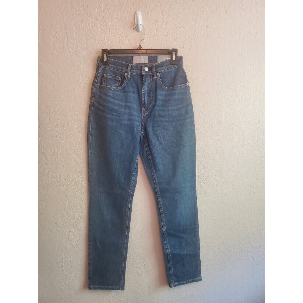 NWT Everlane High Rise Straight Jeans  Size 26 Regular